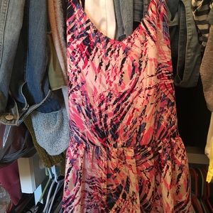 lightly worn, colorful tank